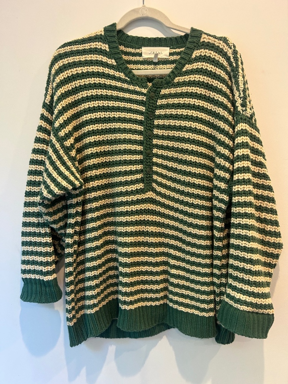 Great and White sweater by The Great size S